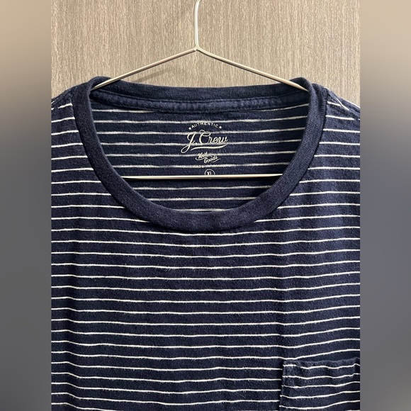 J. Crew short sleeve shirt stripes size xl - Picture 3 of 3